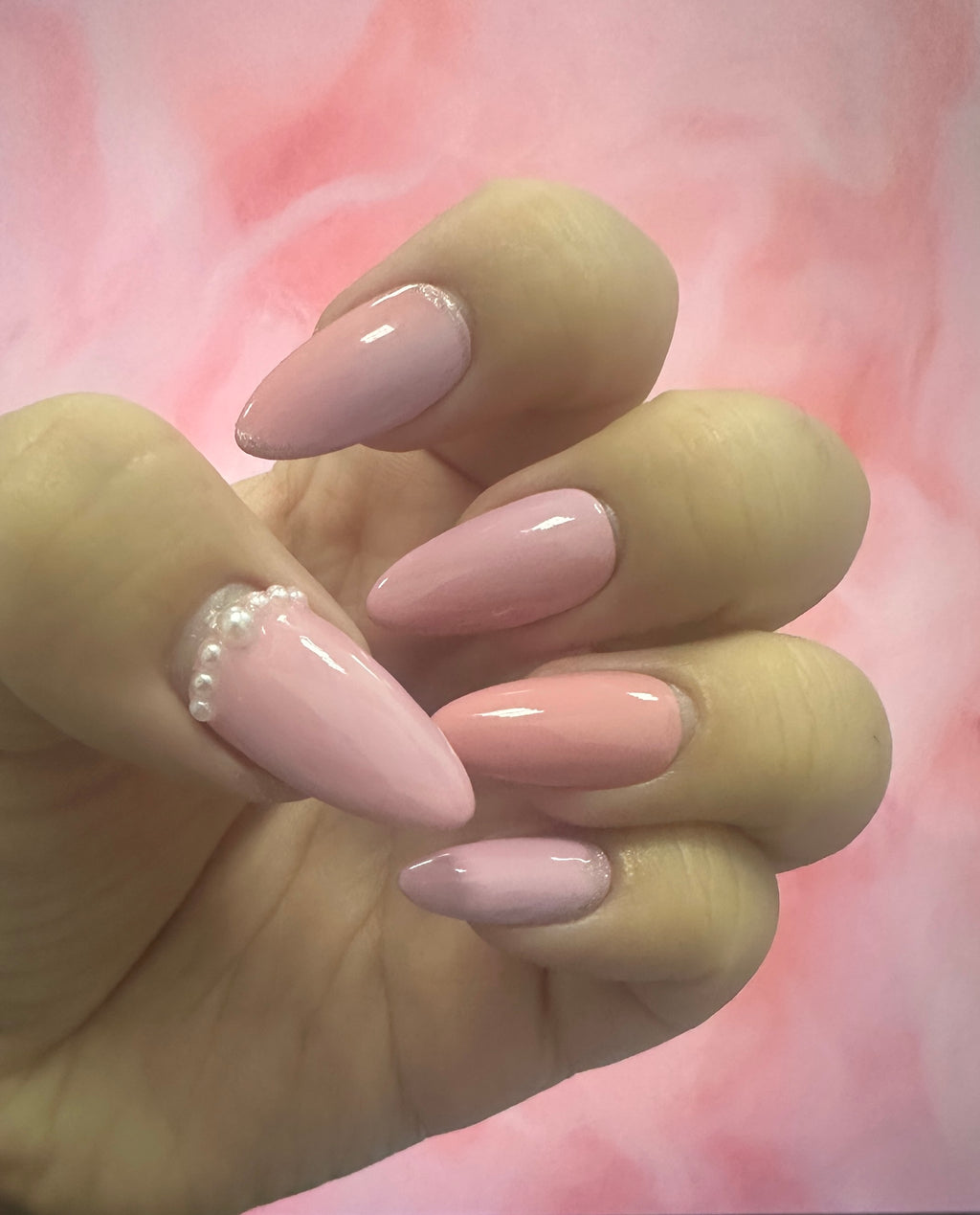 Pink Cotton Candy [Medium Almond]