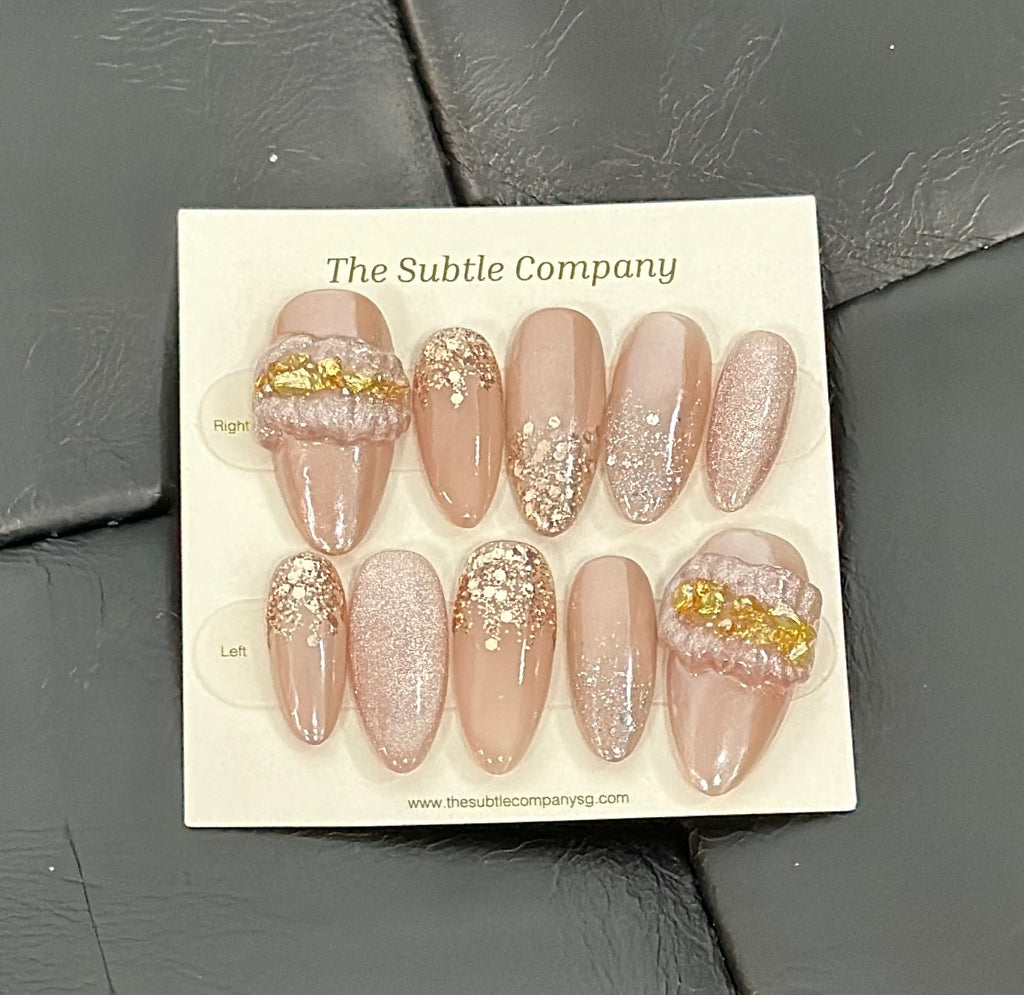 Pink Gown [Medium Almond]