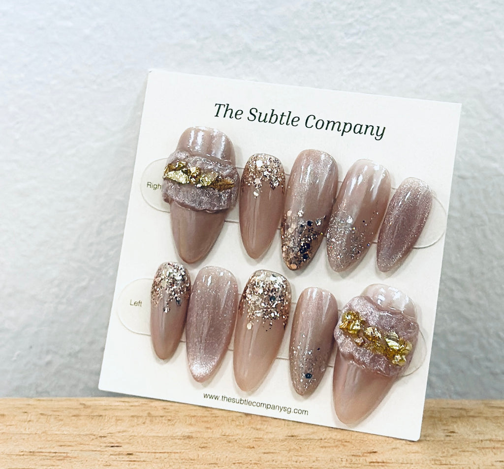 Pink Gown [Medium Almond]